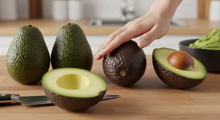 Avocado maturi scelti per preparare un guacamole cremoso