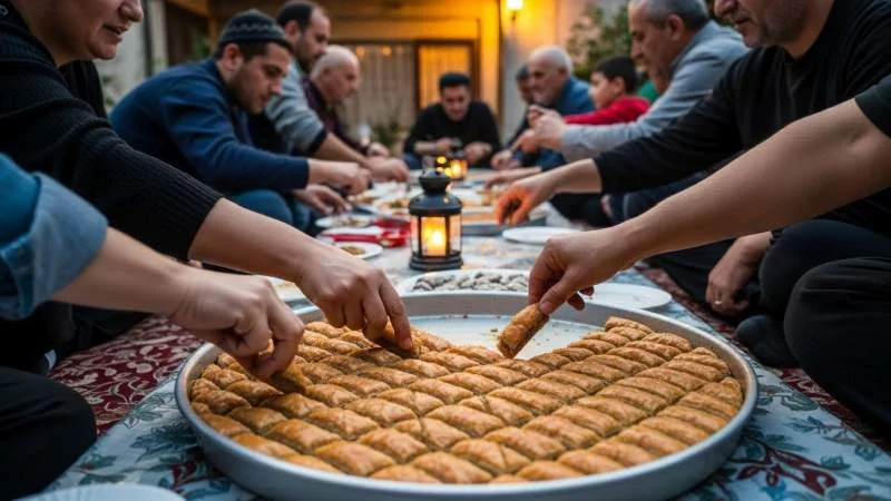 Baklava come simbolo di condivisione collettiva nelle festività