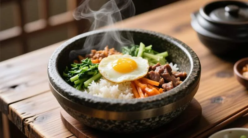 Bibimbap nato dal riutilizzo rituale degli avanzi e delle offerte
