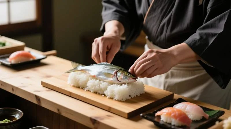 Evoluzione del riso nella tecnica tradizionale del sushi
