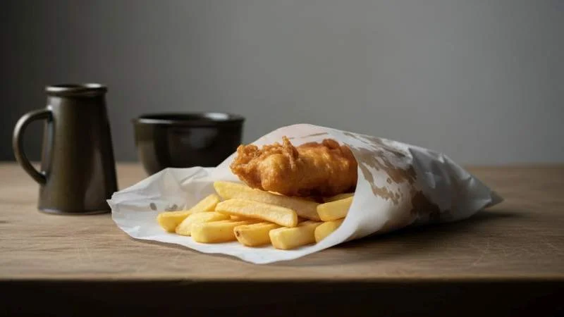 Fish and chips considerato cibo essenziale durante le guerre mondiali britanniche
