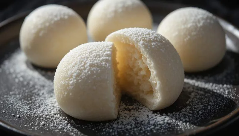 Mochi morbidi ed elastici con atmosfera che suggerisce attenzione e rischio