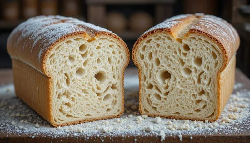Pane bánh mì più leggero e diverso dalla baguette francese tradizionale