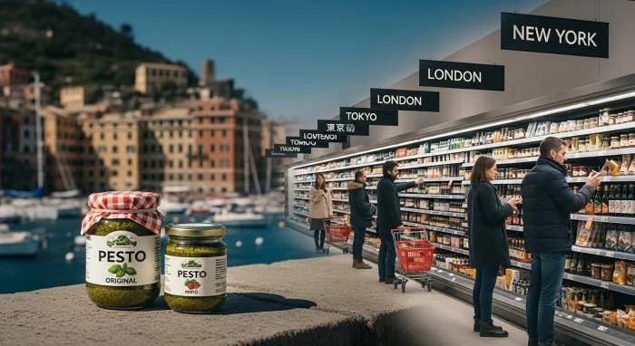 Pesto alla genovese simbolo dell’identità culturale ligure nel mondo