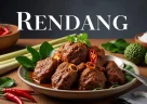Rendang indonesiano di manzo speziato con salsa scura e consistenza intensa