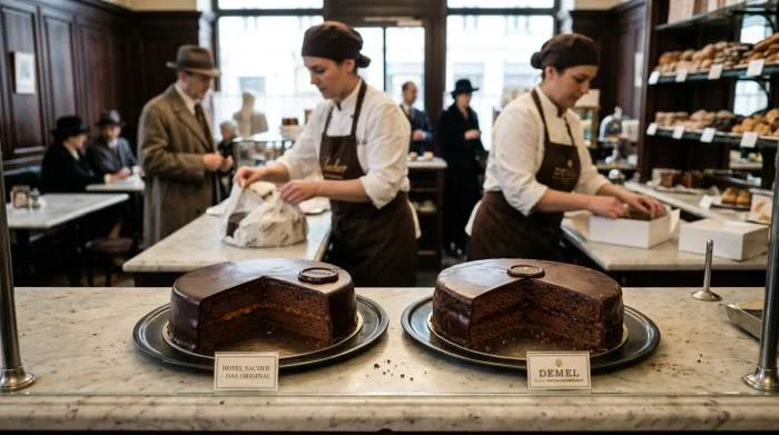Sachertorte al centro della storica disputa tra Hotel Sacher e Demel