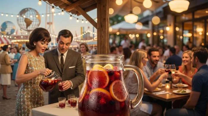 Sangria presentata durante l'Expo di New York del 1964