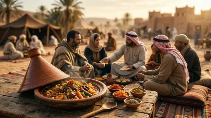 Tagine marocchino simbolo della fusione culturale araba e berbera