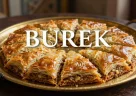 Burek balcanico a spirale con sfoglia croccante e ripieno saporito