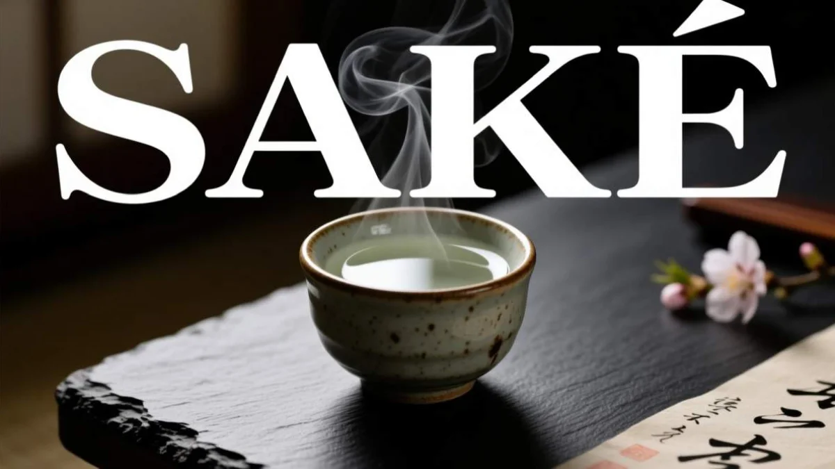 Sakè versato come offerta rituale nei templi giapponesi, simbolo della tradizione shintoista