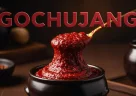 Pasta coreana gochujang dal colore rosso intenso con consistenza densa e brillante