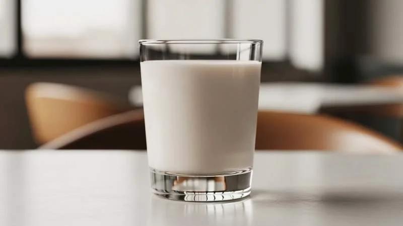 Horchata reinterpretata per il consumo globale moderno con presentazione contemporanea