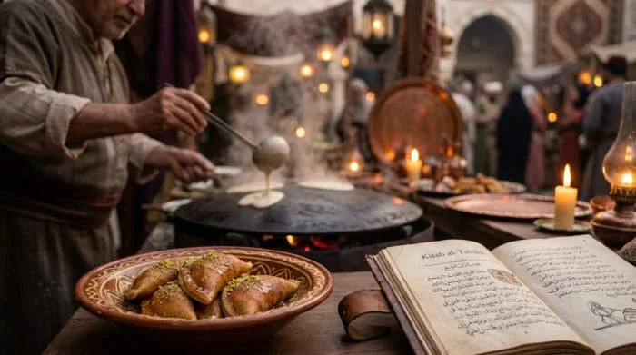 Qatayef tradizionali legati al Ramadan e alla cultura ottomana