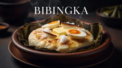 Piatto tradizionale Bibingka: L'Origine del Natale Coloniale Filippino raccontato nella cucina delle Filippine
