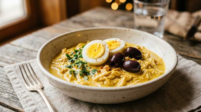 Aji De Gallina Cremoso Elegante