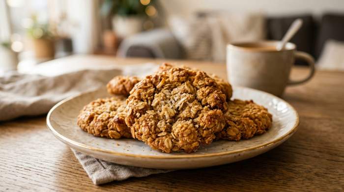 Anzac Biscuits Croccanti Eleganti