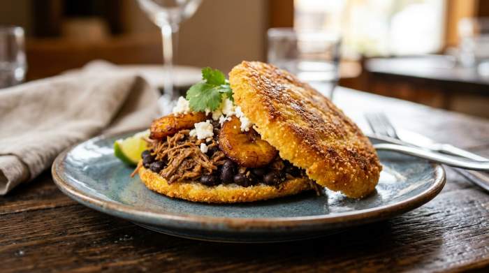 Arepa Croccante Morbida Elegante