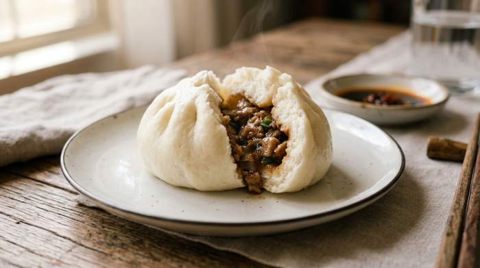 Baozi Soffici Vapore Elegante