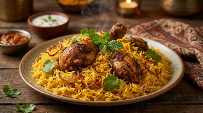 Biryani Speziato Riso Aromatico