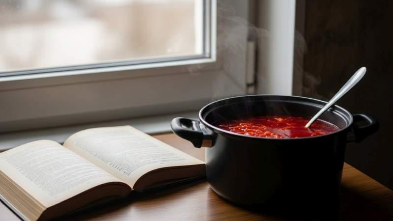 Borscht Simbolo Di Casa E Continuita