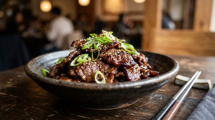 Bulgogi Grigliato Succoso Elegante