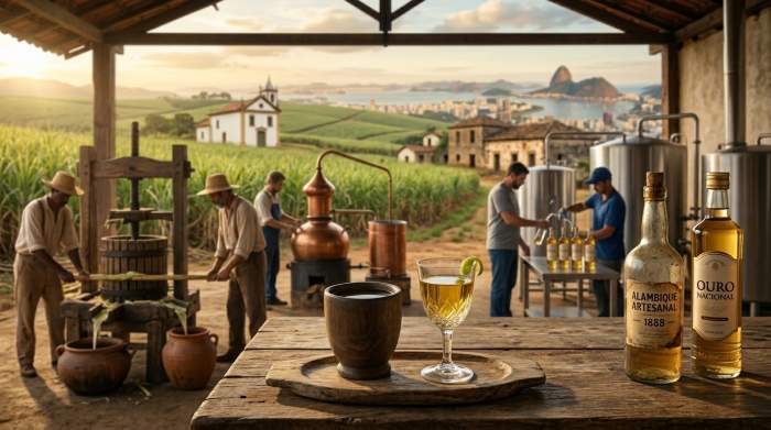 Cachaca Brasile Storia Canna Zucchero Evoluzione Distillato Identita