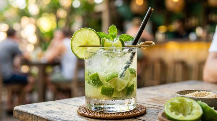 Caipirinha Fresca Agrumata Elegante