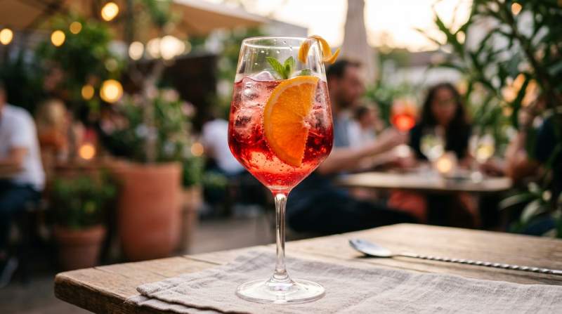 Campari Spritz Arancio Elegante