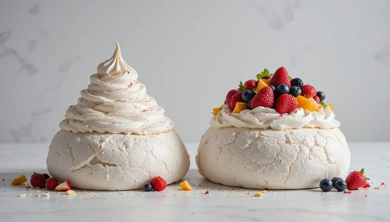 Due Pavlova Simili Ma Non Identiche Che Mostrano Unorigine Condivisa Tra Australia E Nuova Zelanda
