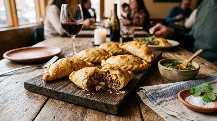 Empanadas Ripiene Dorate Tradizionali