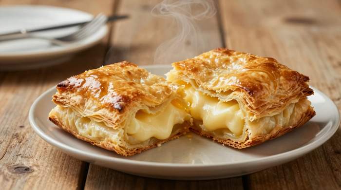 Gibanica Calda Con Strati Cremosi E Croccanti