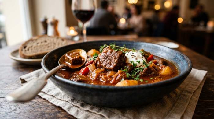 Goulash Stufato Speziato Elegante