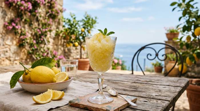 Granita Siciliana Limone Rinfrescante