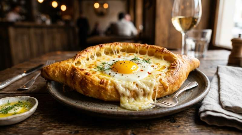 Khachapuri Filante Elegante