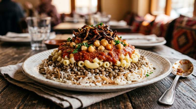 Koshari Stratificato Elegante