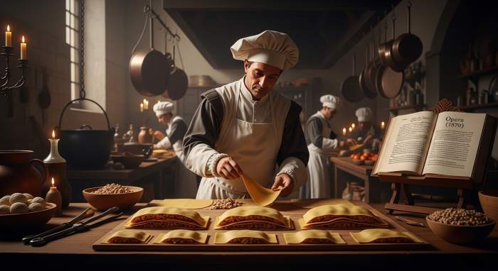 Lasagna Scappi Rinascimento Cucina Papale Arte Culinaria