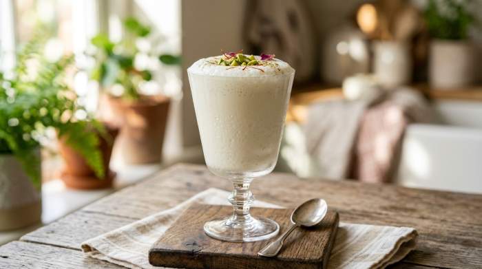 Lassi Cremoso Fresco Elegante