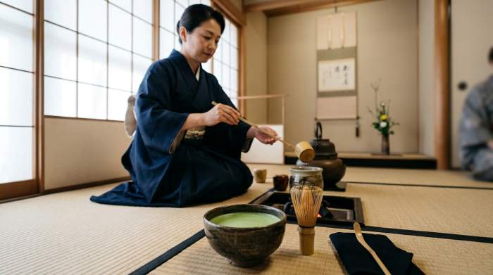 Matcha Chanoyu Cerimonia Te Giappone Rituale Spirituale