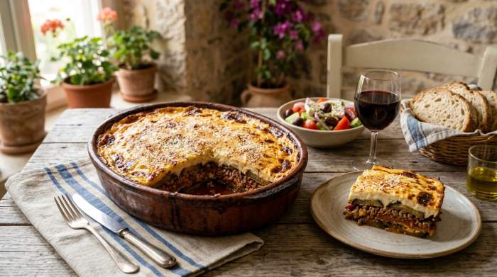 Moussaka Strati Cremosi Forno