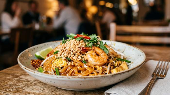 Pad Thai Noodles Elegante