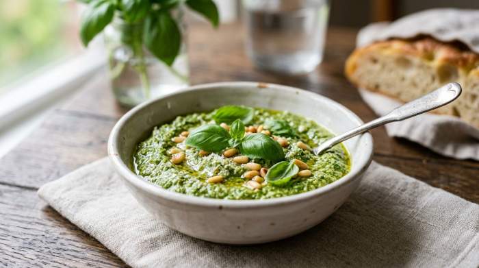 Pesto Verde Cremoso Elegante