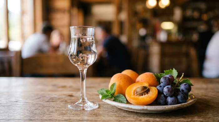 Rakia Distillato Frutta Elegante