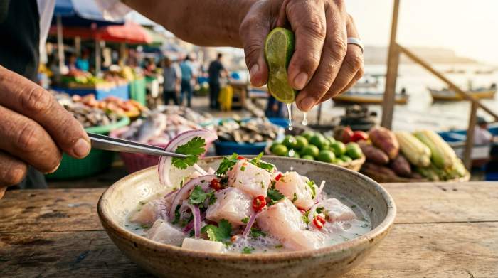 Ricetta Ceviche Peruviano