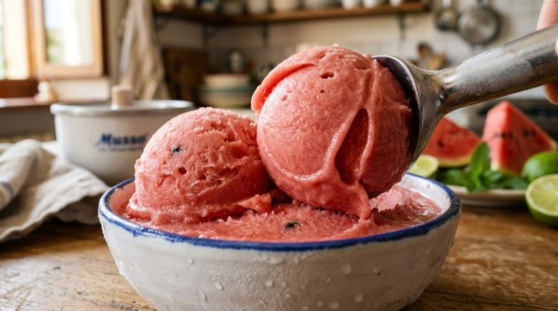 Ricetta Gelato Anguria Italiano
