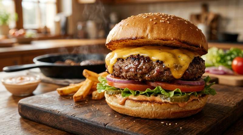 Ricetta Hamburger Americano