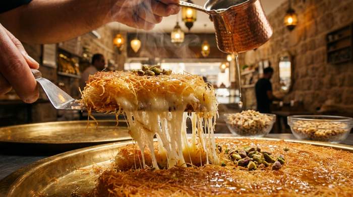 Ricetta Knafeh Mediorientale