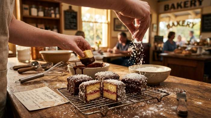 Ricetta Lamington Australiano