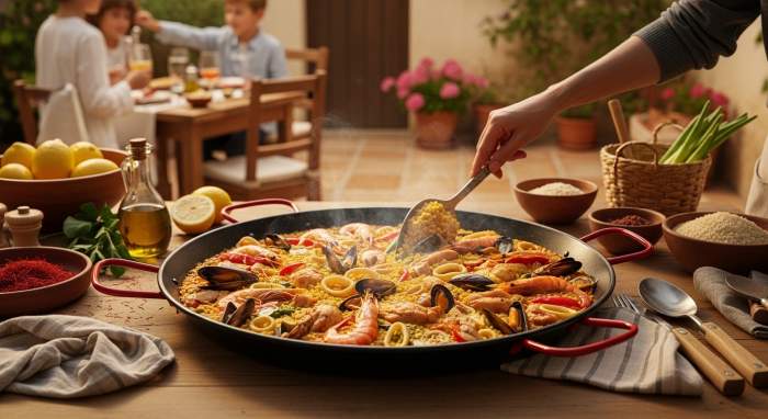 Ricetta Paella Spagnola