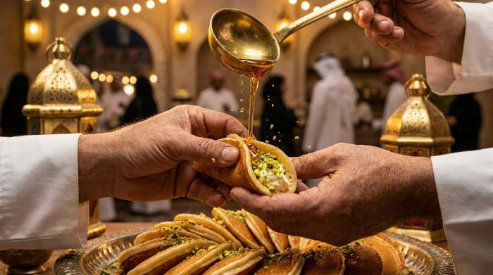Ricetta Qatayef Arabo