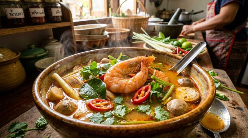 Ricetta Tom Yum Thailandese